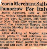 James Agatucci Sails Article Journal Star Peoria, IL 1953